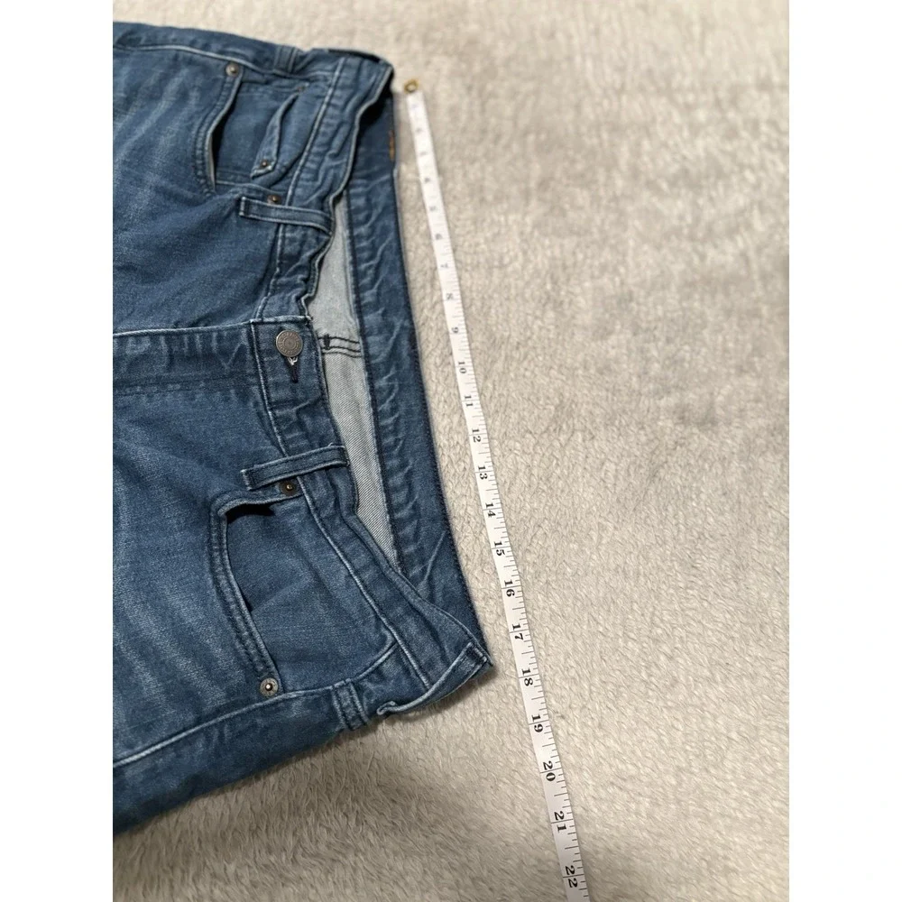 Levi's 569 Mens 36x34 Act (36x32) Loose Straight Blue Denim Jeans Pants Stretch‎